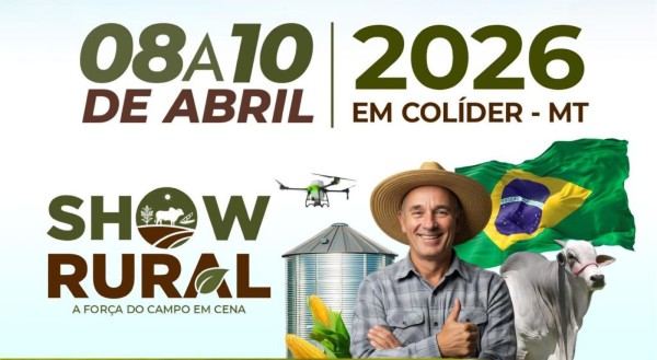Show Rural Colíder 2026: Com 80% dos espaços vendidos, evento promete ser o maior da história