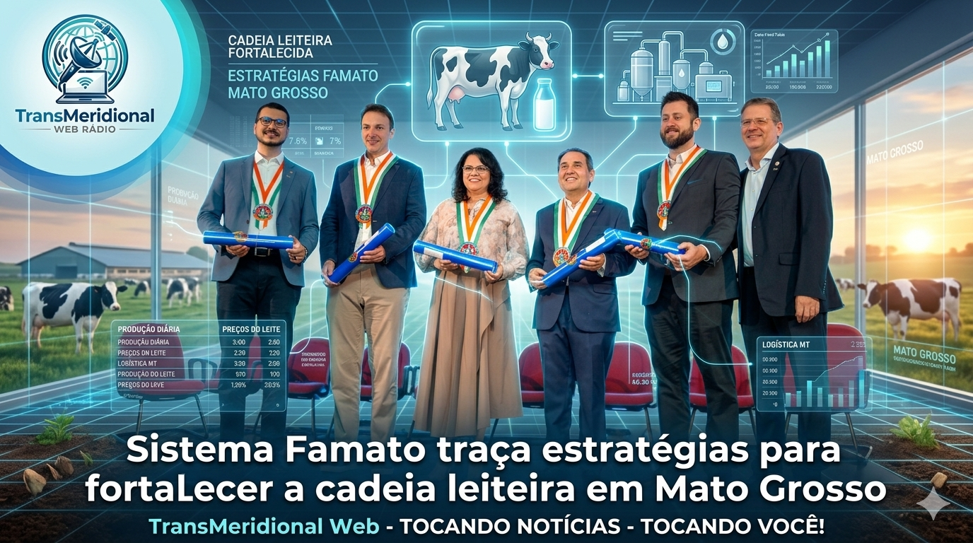 Sistema Famato traça estratégias para fortalecer a cadeia leiteira em Mato Grosso Sistema Famato traça estratégias para fortalecer a cadeia leiteira em Mato Grosso