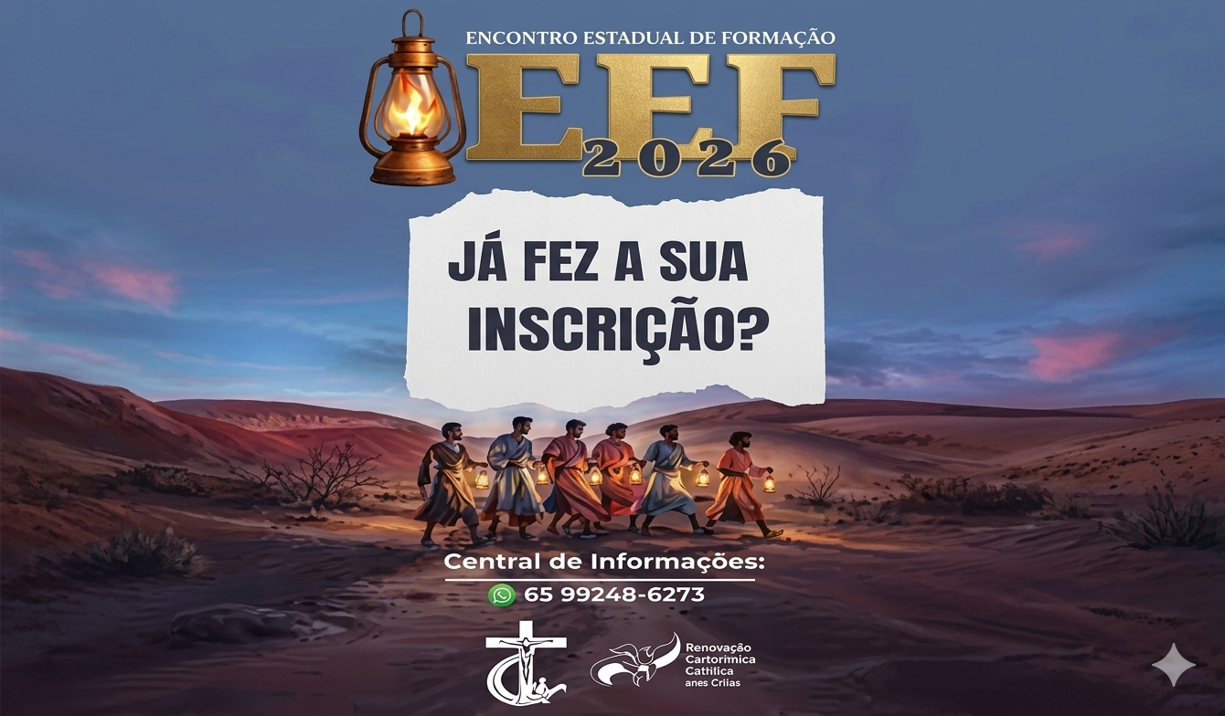 Fé e Unidade: Várzea Grande Sedia Encontro Estadual de Formação (EEF) 2026 da RCC Mato Grosso