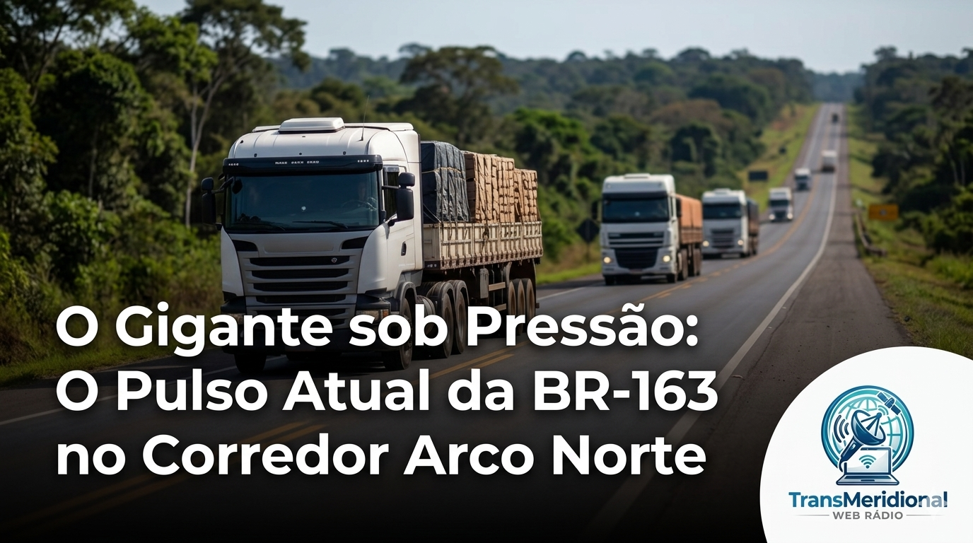 O Gigante sob Pressão: O Pulso Atual da BR-163 no Corredor Arco Norte