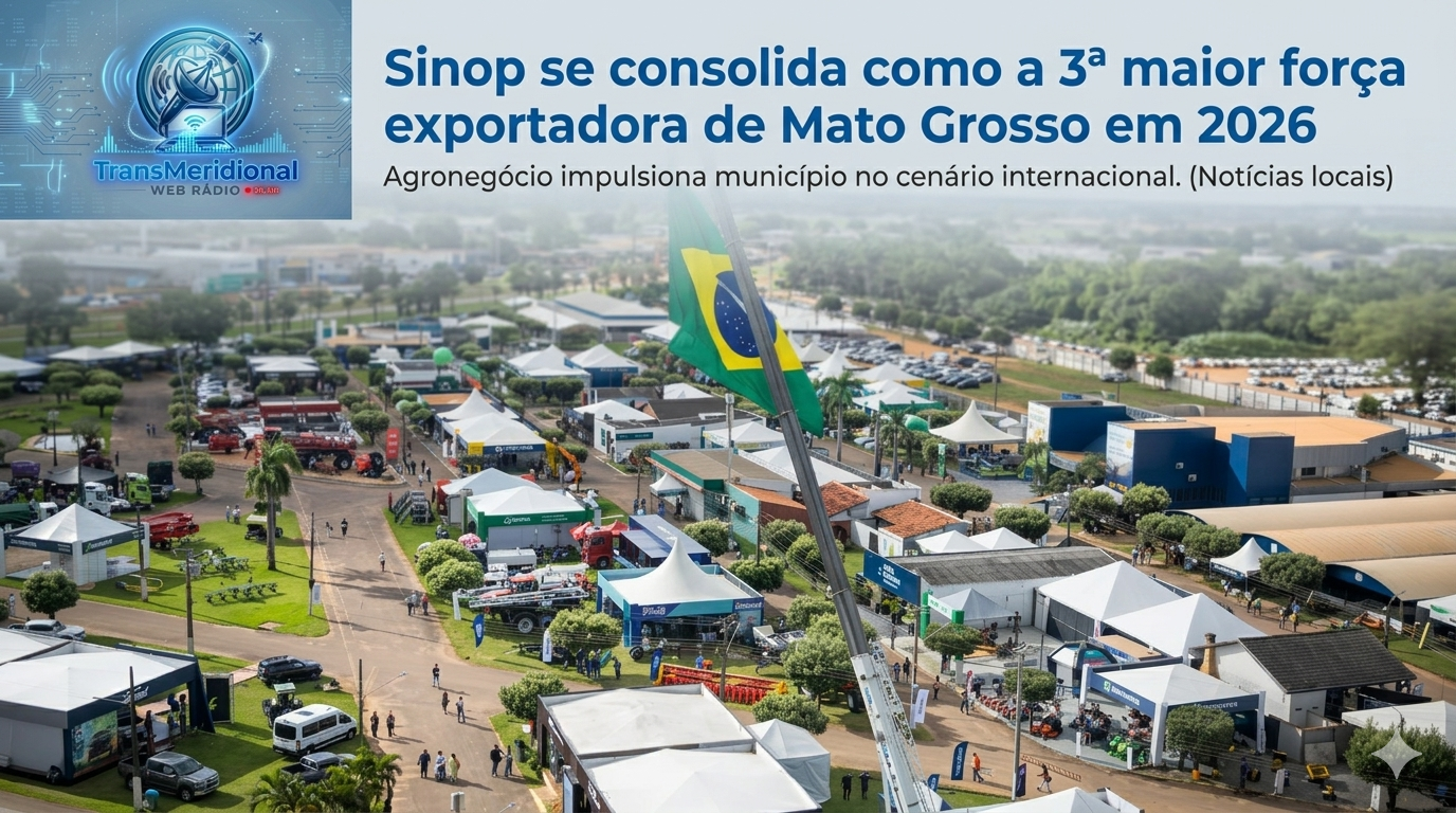 Sinop se consolida como a 3ª maior força exportadora de Mato Grosso em 2026