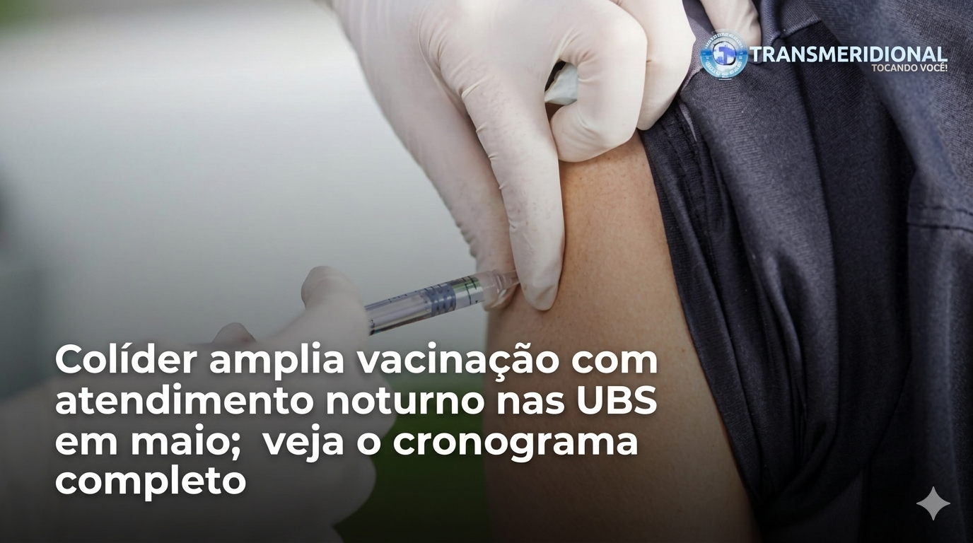 Colíder amplia vacinação contra gripe com atendimento noturno nas UBS durante o mês de maio