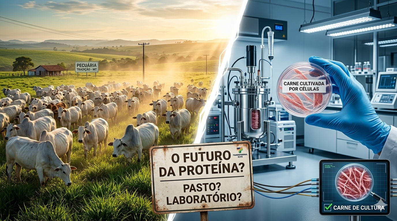 Carne de Laboratório: O Debate sobre a Rotulagem que Mobiliza a Pecuária em Mato Grosso Carne de Laboratório: O Debate sobre a Rotulagem que Mobiliza a Pecuária em Mato Grosso