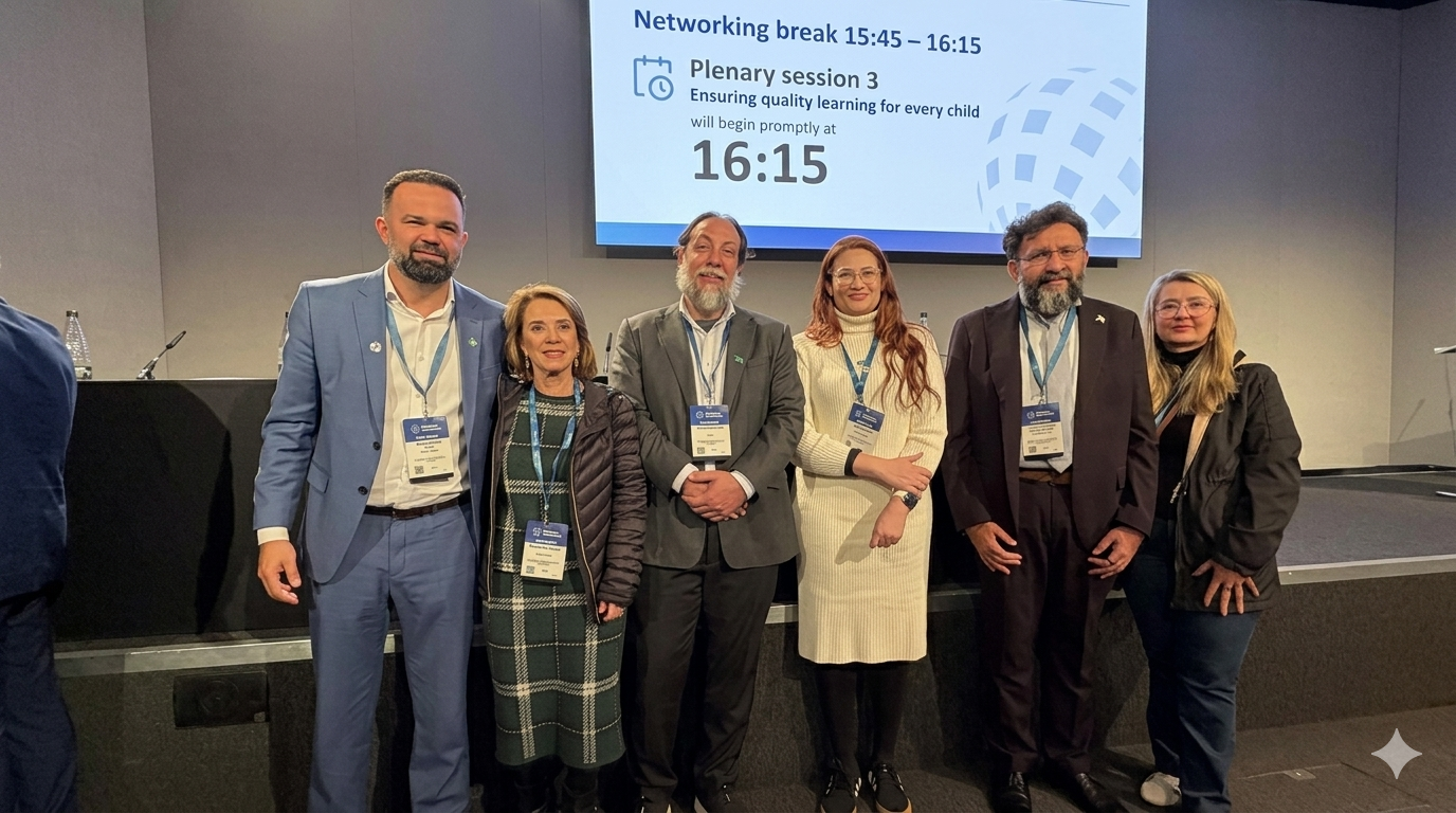 Educação de Mato Grosso ganha destaque internacional em evento global na Inglaterra
