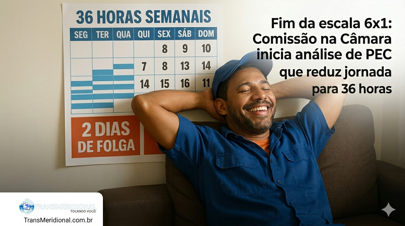 Fim da escala 6×1: Comissão na Câmara inicia análise de PEC que reduz jornada para 36 horas