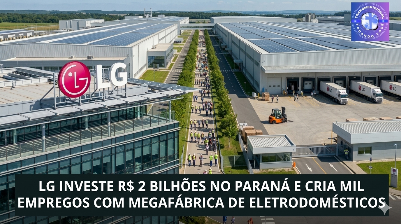 LG investe R$ 2 bilhões no Paraná e cria mil empregos com megafábrica de eletrodomésticos LG investe R$ 2 bilhões no Paraná e cria mil empregos com megafábrica de eletrodomésticos