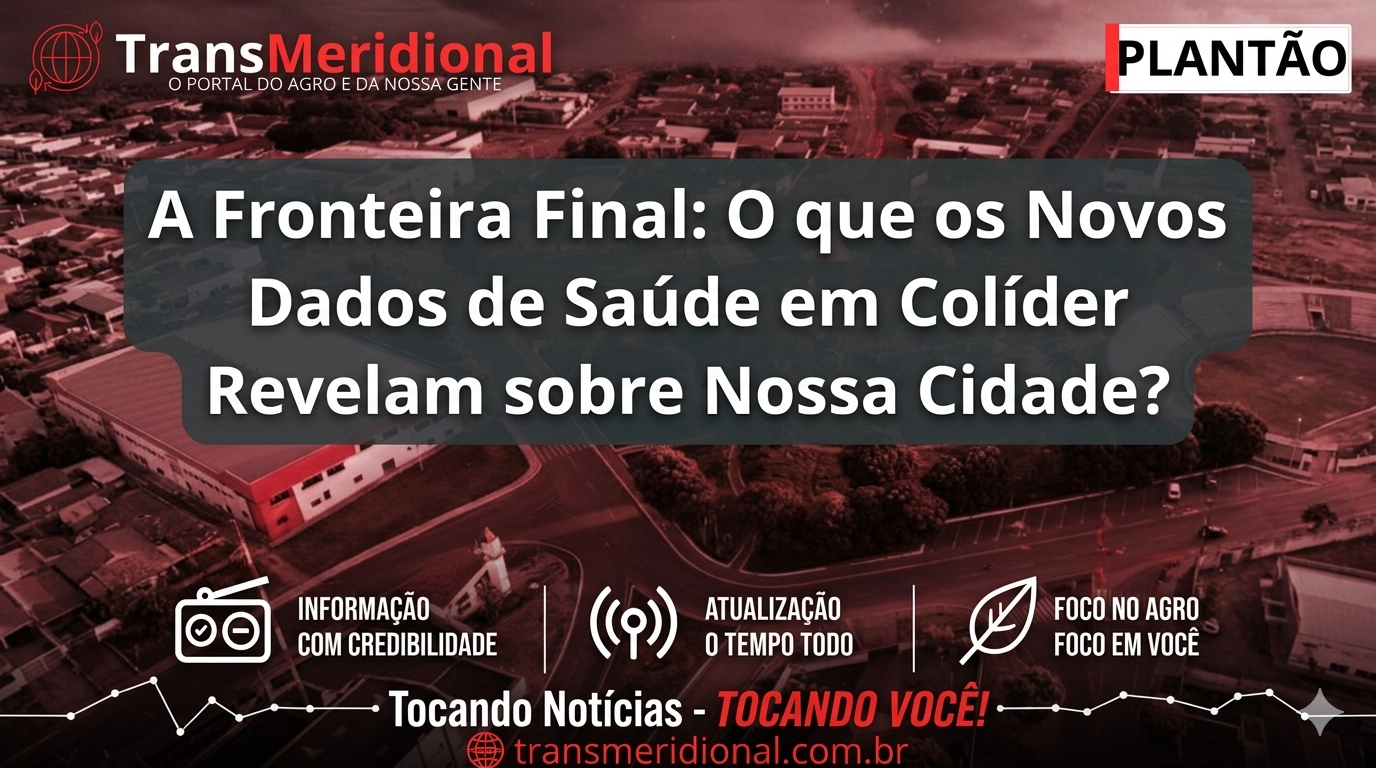 A Fronteira Final: O que os Novos Dados de Saúde em Colíder Revelam sobre Nossa Cidade?