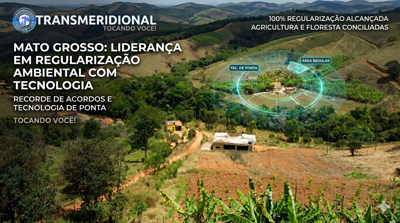 Mato Grosso assume liderança nacional em regularização ambiental com tecnologia de ponta e recorde de acordos Mato Grosso assume liderança nacional em regularização ambiental com tecnologia de ponta e recorde de acordos